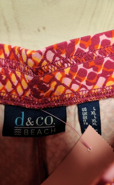 D & Co Beach Women's Size L Pink Pants