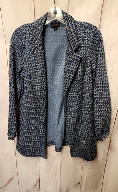 J Jill Wearever Collection Women's Size S Petite Navy Cardigan