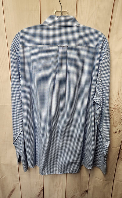Izod Men's Size M Blue Shirt