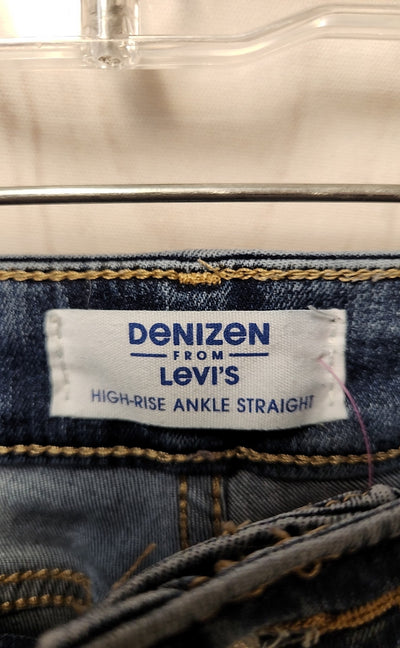 Denizen Levis Women's Size 29 (7-8) Blue Jeans High Rise Ankle Straight