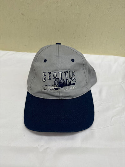 Seattle Size Adjustable Gray Hat