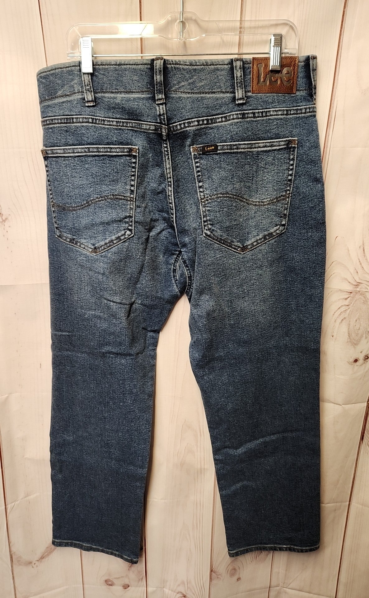 NWT Lee Men's Size 36x29 Blue Jeans Straight Fit Tapered Leg