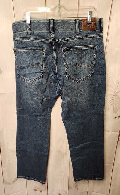 NWT Lee Men's Size 36x29 Blue Jeans Straight Fit Tapered Leg