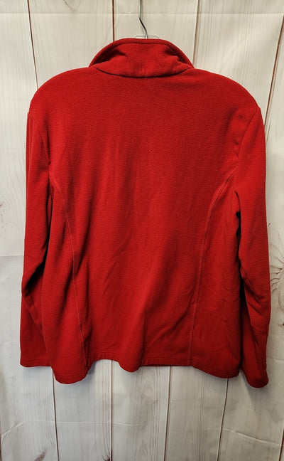 Lands End Women's Size L Red Sweatshirt