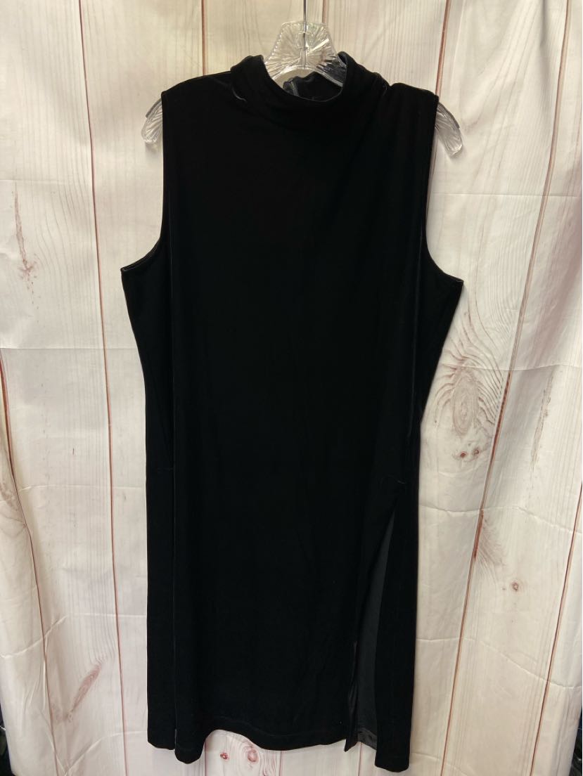 Chico's Women's Size XL Black Dress