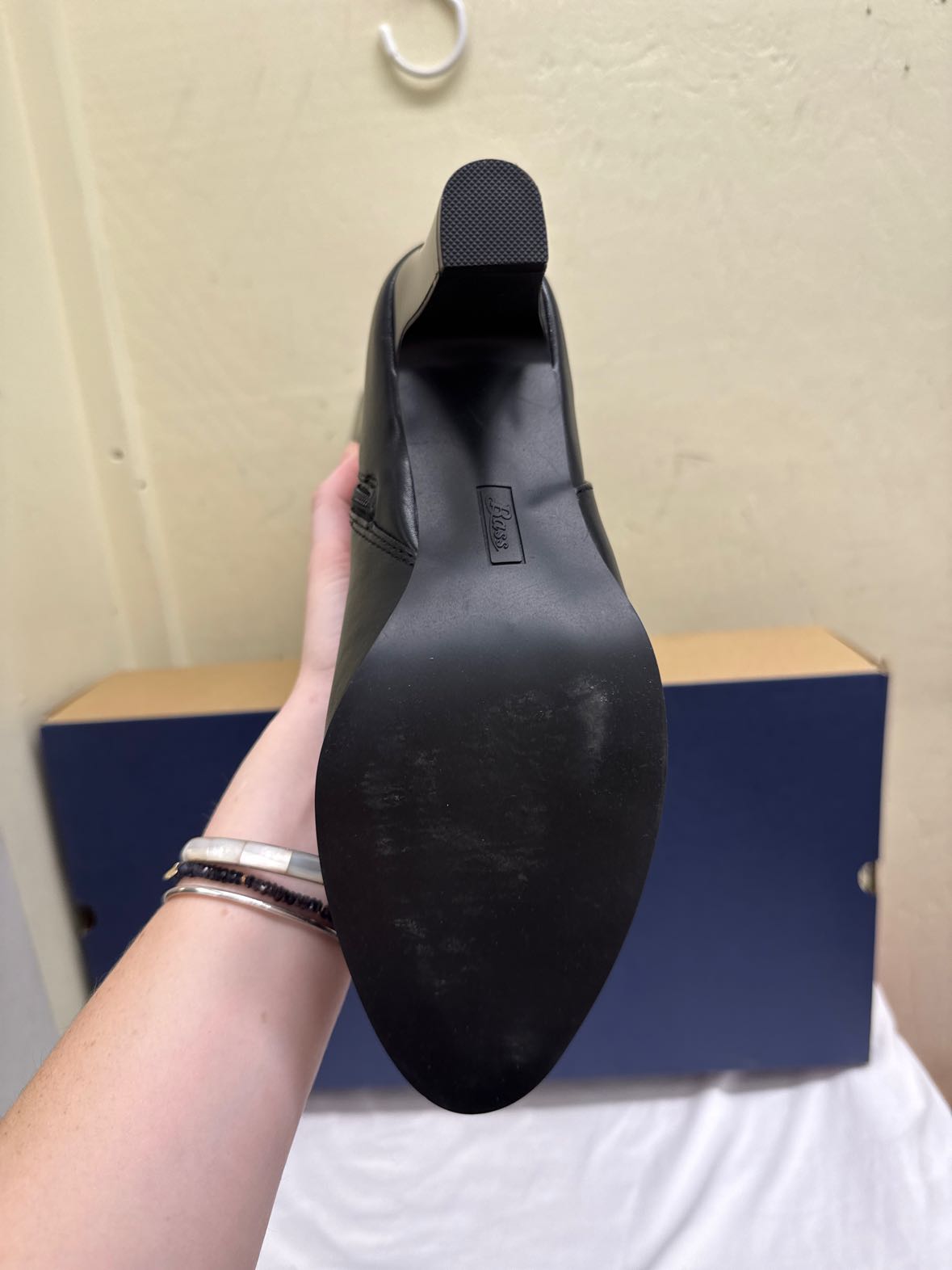 NIB GH Bass Women's Size 11 Black Boots Shoes