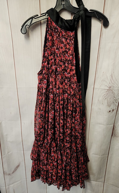 NWT Anthropologie Women's Size S Pink Floral Dress