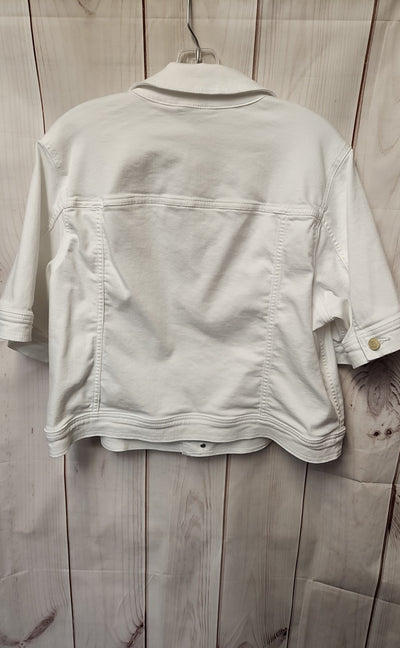 Talbots Women's Size 1X White Jacket