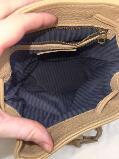 VTG Coach 4929 Sonoma Small Tan Pebbled Leather Backpack