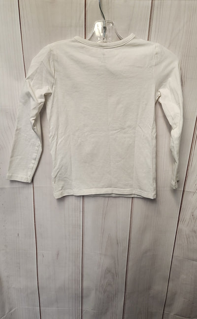 H&M Girl's Size 5/6 White Shirt