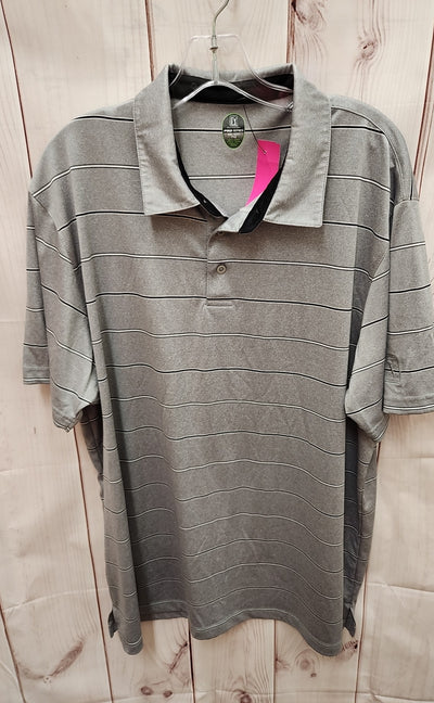 PGA Men's Size XXL Gray Shirt