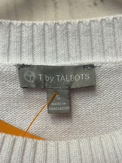 Talbots Women's Size S White Sweater
