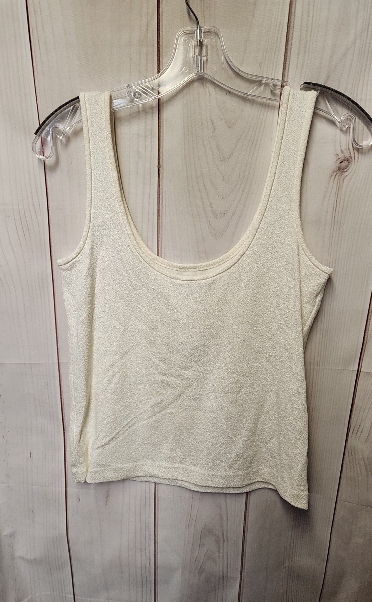 NWT Club Monaco Women's Size M White Sleeveless Top