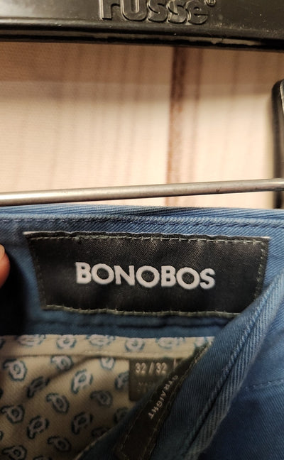 Bonobos Men's Size 32x32 Blue Pants