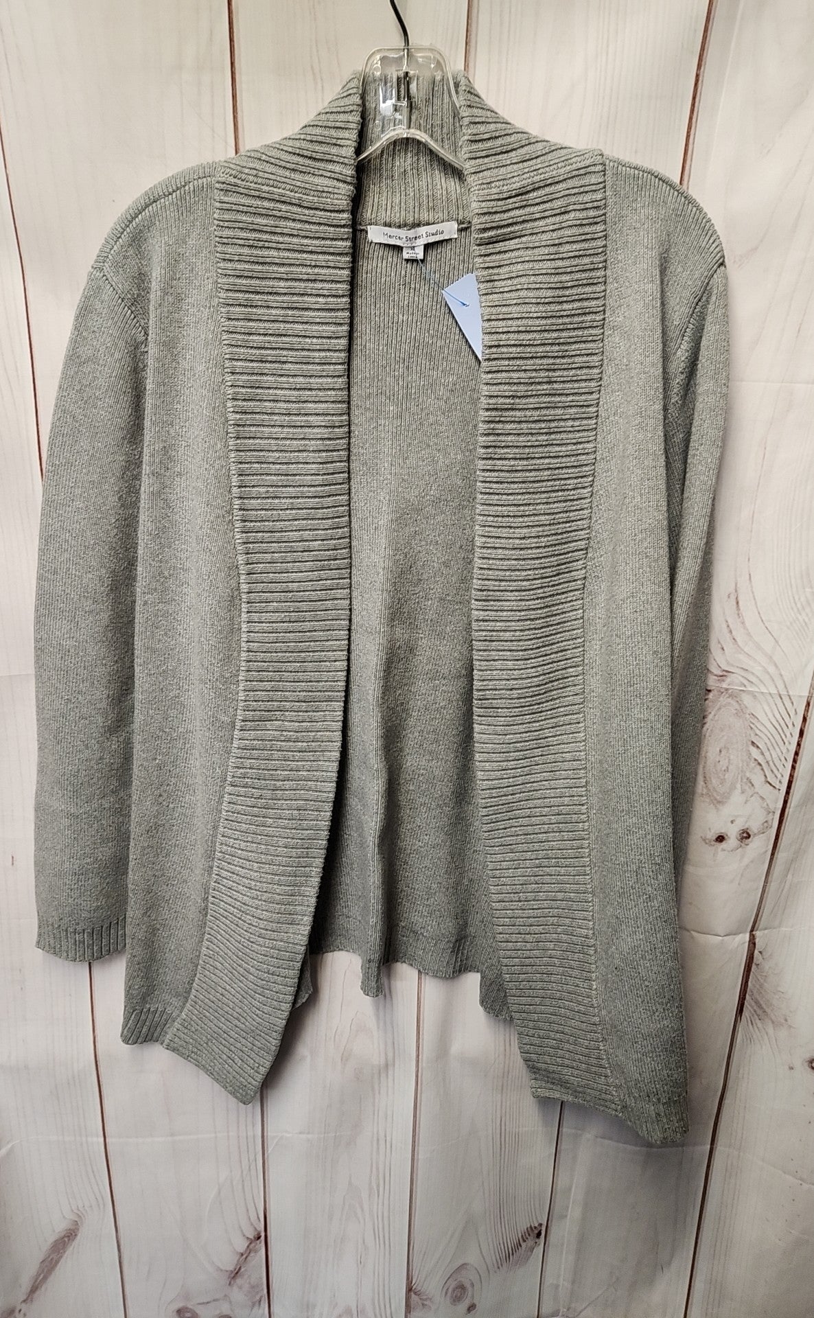 Mercer Street Studio Women's Size XL Gray Cardigan