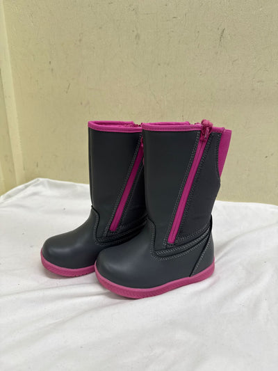 Billy Girl's Size 7 Gray & Pink Boots