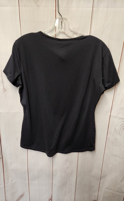 Rbx Women's Size M Black Short Sleeve Top