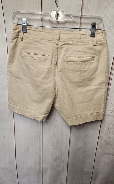 Loft Women's Size 0 Beige Shorts The Washed Twill Short 6"