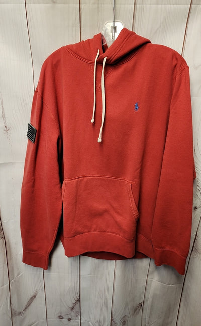 Polo by Ralph Lauren Men's Size XL Red Hooded Sweatshirt