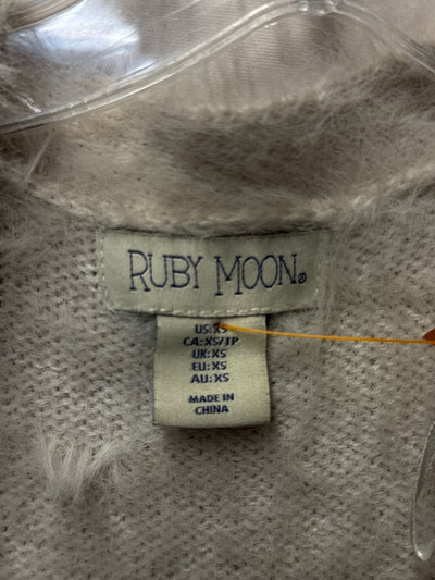 Ruby Moon Women's Size XS Gray Cardigan