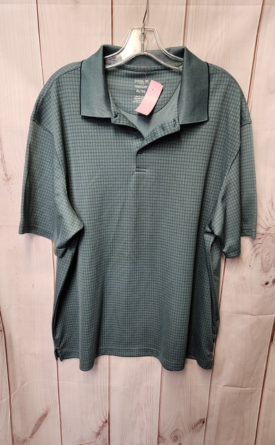 Haggar Men's Size XL Green Shirt