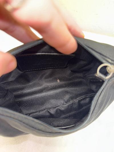 VTG Coach 7428 Black Nylon & Leather Purse Bag
