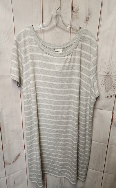 Ava & Viv Women's Size 4X Gray Dress