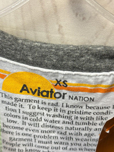 Aviator Nation Women's Size XS Gray Sweatshirt