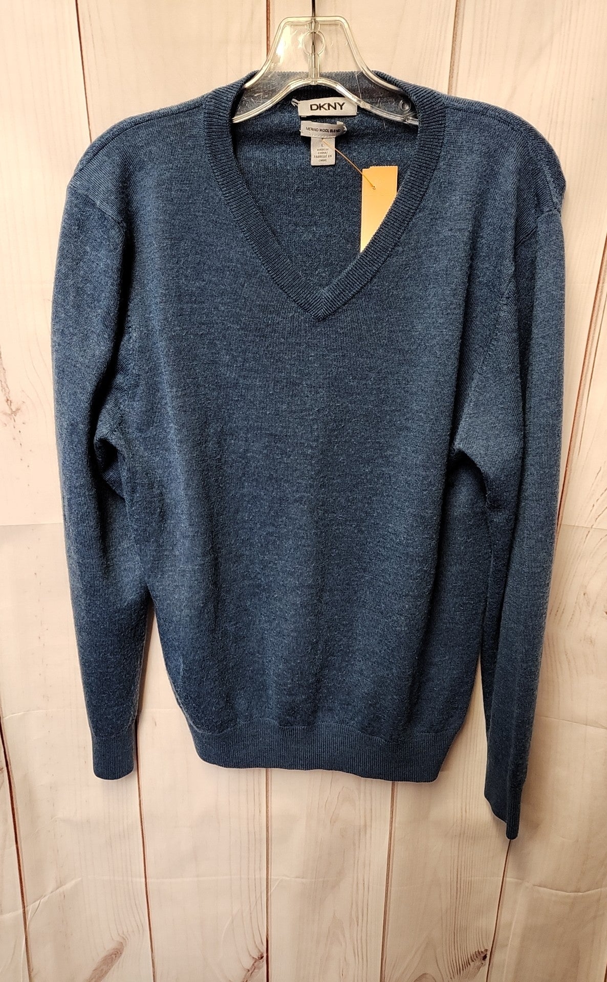 DKNY Men's Size L Blue Sweater