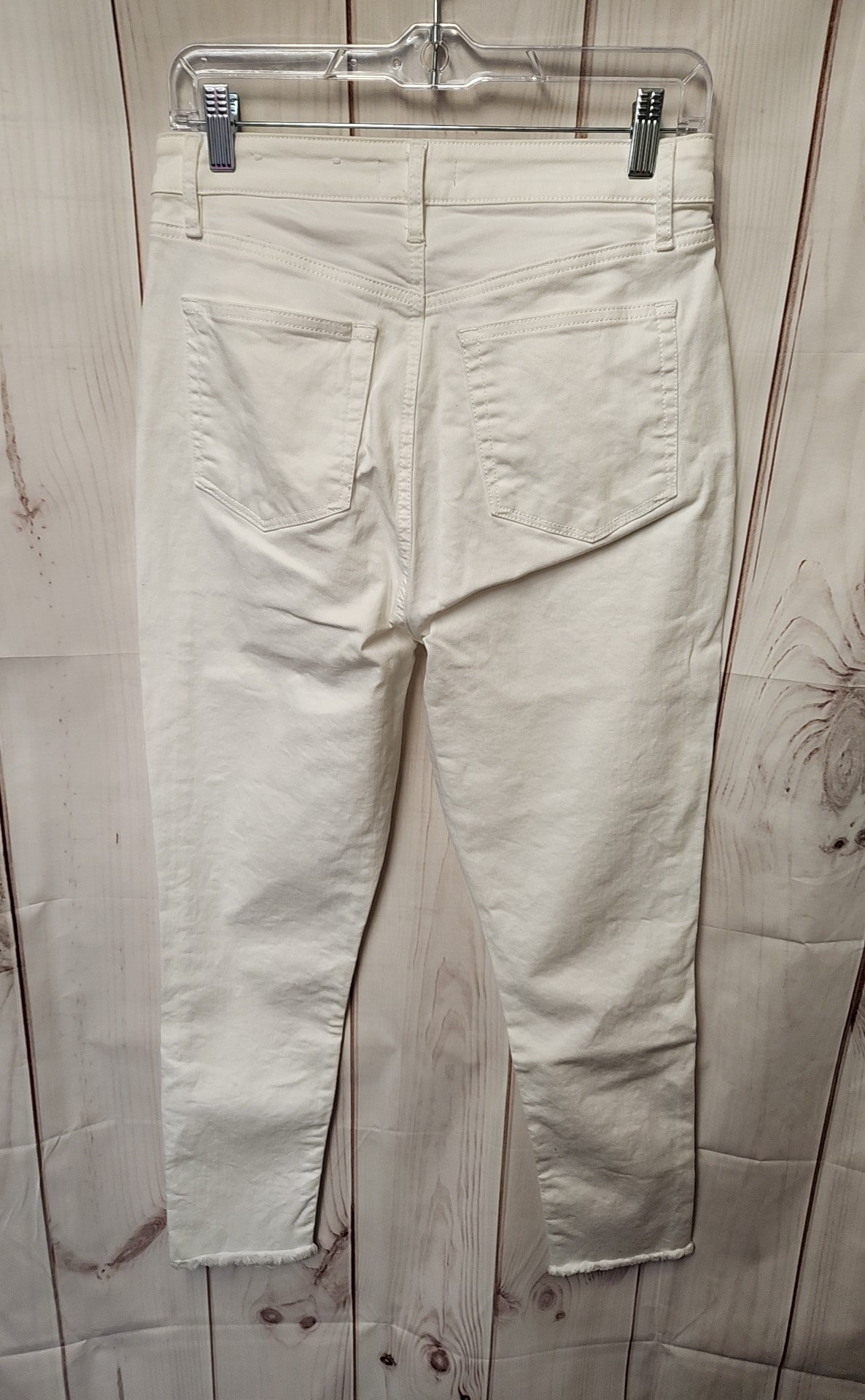 Loft Women's Size 28 (5-6) White Jeans The Skinny