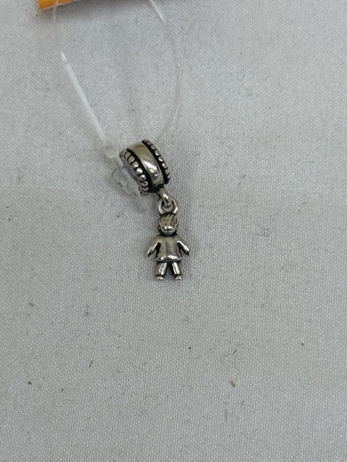 Pandora .925 ALE Sterling Silver Little Boy Charm