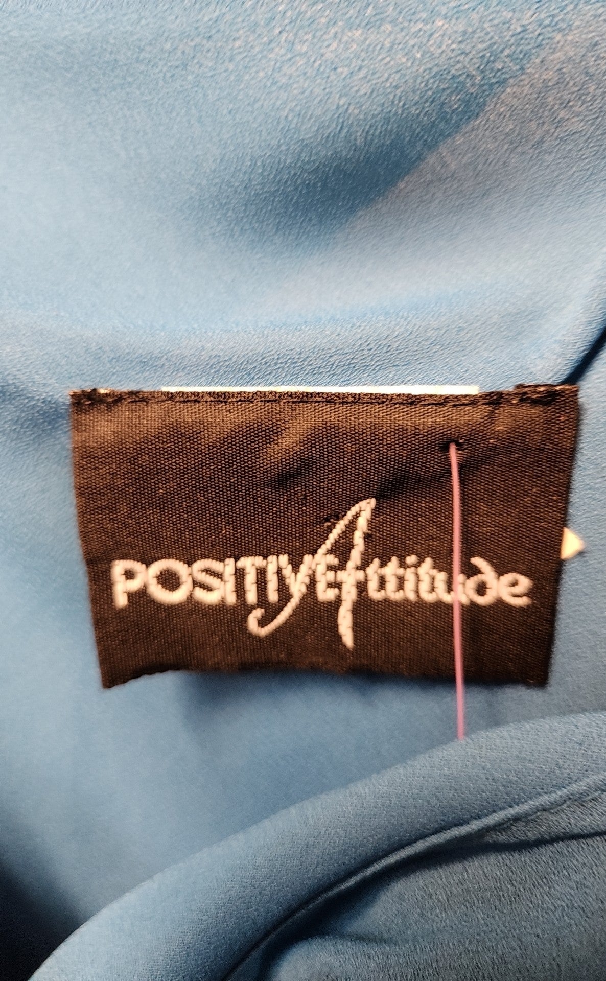 Positive Attitude Women's Size 14 Blue Dress