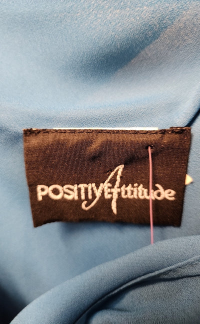 Positive Attitude Women's Size 14 Blue Dress