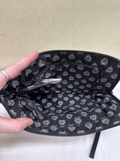 NWT Vera Bradley Silver Wristlet