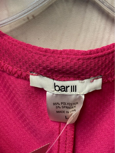 Bar III Women's Size L Pink Dress