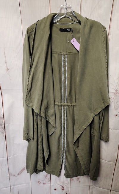 Max Jeans Women's Size M Olive Green Cardigan