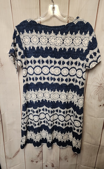 Ronni Nicole Women's Size M Blue Dress