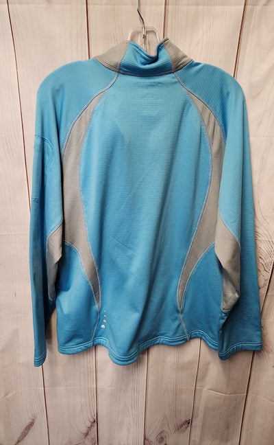 LL Bean Men's Size XL Light Blue Sweatshirt