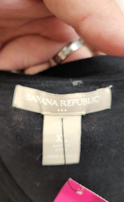 Banana Republic Women's Size XL Black Cardigan