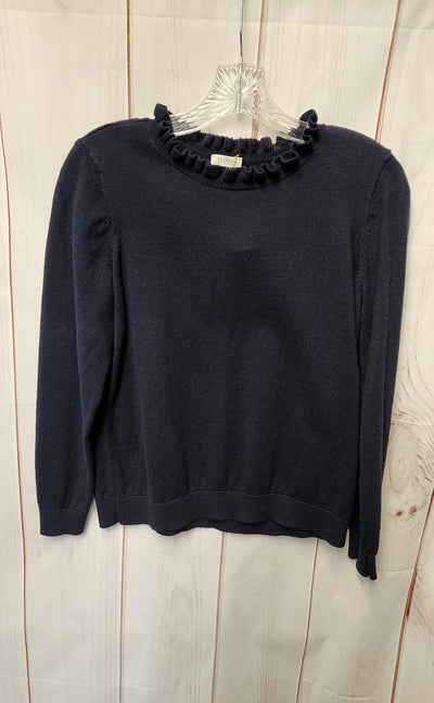 Talbots Women's Size M Petite Navy Sweater