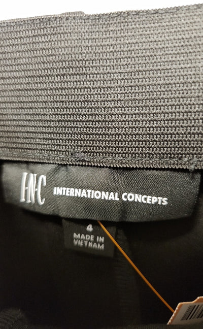 INC Women's Size 4 Black Pants