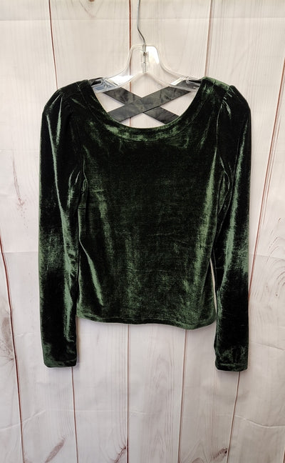 Anthropologie Women's Size XS Green Long Sleeve Top