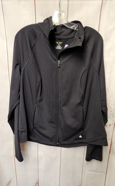 Tek Gear Women's Size XXL Black Active Jacket