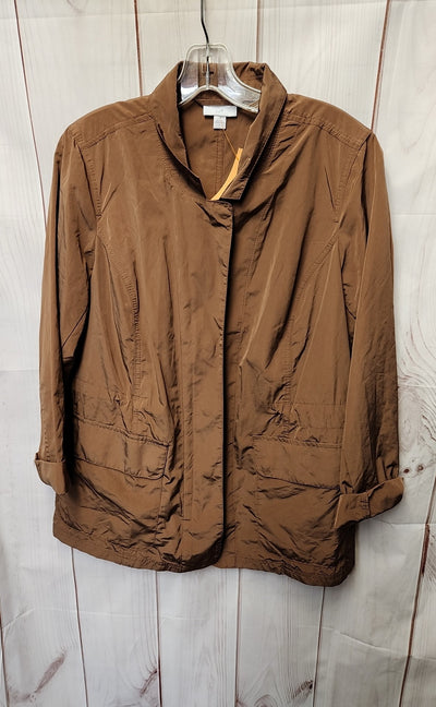 J Jill Women's Size S Brown Jacket