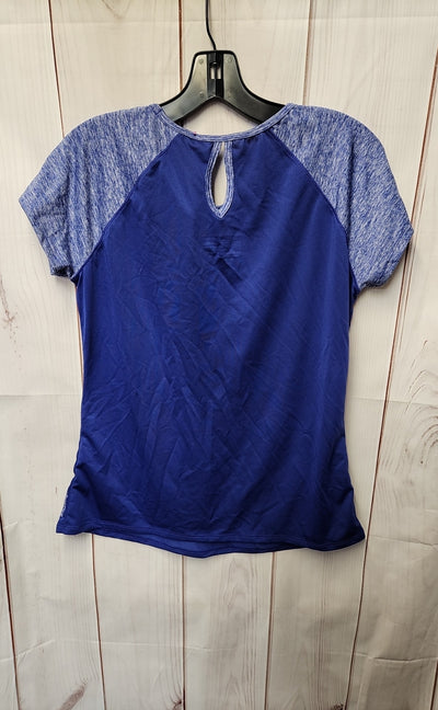 New Balance Women's Size L Purple Short Sleeve Top