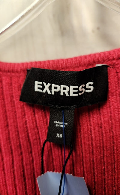 NWT Express Women's Size XS Pink Sweater