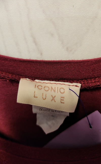 Iconic Luxe Women's Size M Red Dress