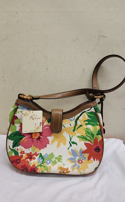 NWT Relic Multi-Color Floral Purse Bag