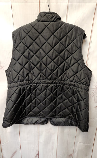 St Johns Bay Women's Size XL Black Vest