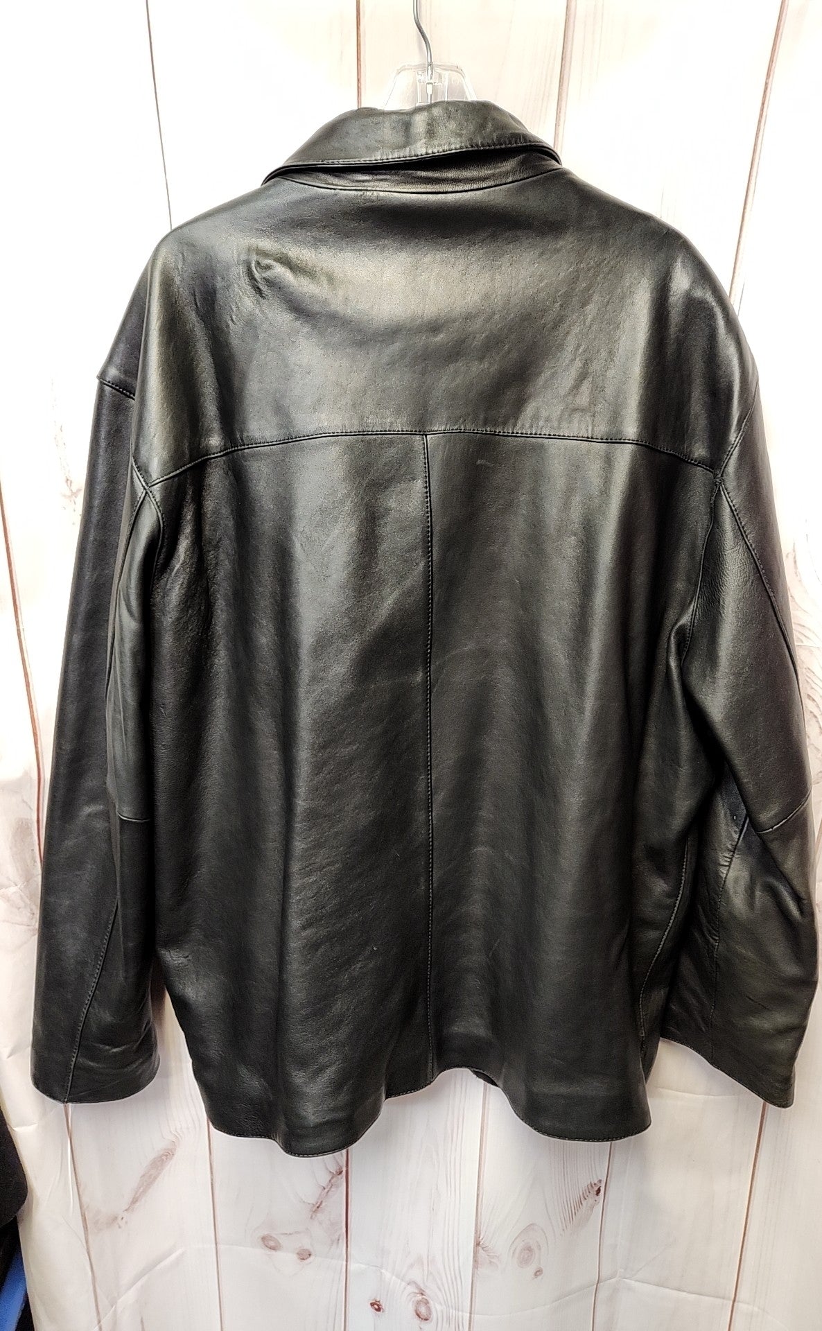 Marc New York Men's Size XL Black Leather Jacket